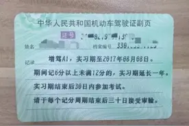 丢了这张纸，你的驾照无效图片