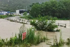 洪水预警！今晚9时至明日3时，浙江临海西门将出现超警戒洪水图片