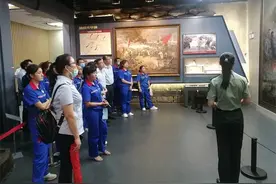 走进湘江战役纪念馆，中石化广西石油桂林全州县公司党支部加强党建活动图片