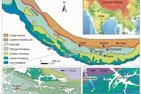 National Science Review：印度-亚洲大陆碰撞新模型图片