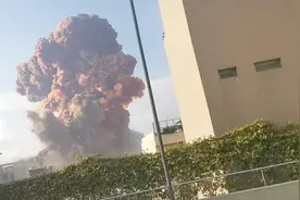 “蘑菇云”在首都升起，大爆炸沉重打击“失败国家”黎巴嫩图片