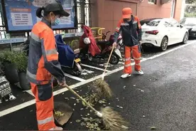 台风过后，宁波一对15岁龙凤胎让邻居又赞又心疼：真的好懂事图片