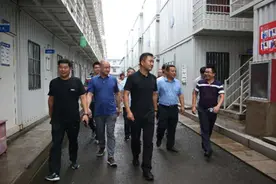 龙湖办事处一行莅临正商祯瑞上境调研图片