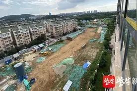 南京有条“奇葩高架”：紧贴两小区，下面还盖了一排“车库”图片