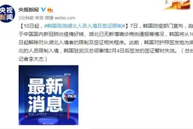 本月10日起，韩国取消湖北人员入境及签证限制图片