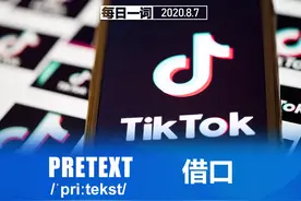 每日一词 | 借口图片