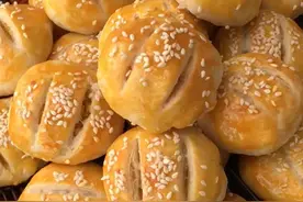 周末美食DIY|手抓饼变身老婆饼，你知道需要几步吗？图片