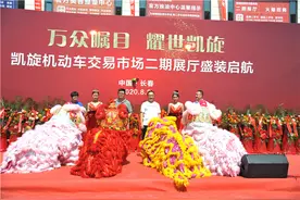 吉时吉事！8月8日凯旋机动车交易市场二期展厅盛大启航图片