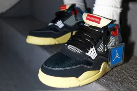 Union x AJ4 上脚越看越喜欢！本月最大惊喜就是它图片