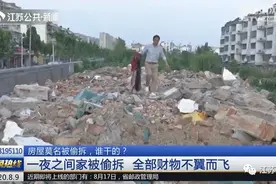 房屋一夜之间被偷拆，全部财物不翼而飞！谁干的？图片