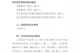 2020青岛中考分数发布！局属普高一段线252分图片