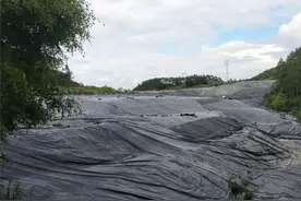 广西梧州市塘梨冲生活垃圾无害化填埋场光荣退役图片