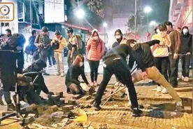 港媒起底修例风波现场的神秘洋人：假装记者实为间谍图片