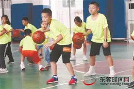 2020年东莞市青少年篮球夏令营：50个孩子乐享篮球之旅图片