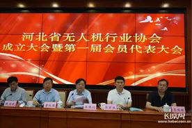 河北省无人机行业协会成立图片