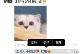 微信朋友圈悄悄更新，不喜欢的评论可以删了图片