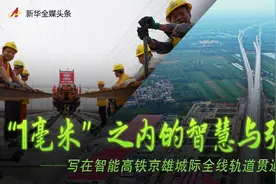 “1毫米”之内的智慧与引领——写在智能高铁京雄城际全线轨道贯通之际图片