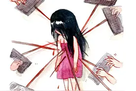 在绝对安全时，他们是无比勇敢的图片