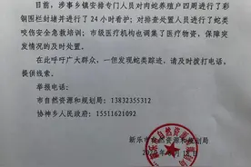 河北石家庄新乐数百条眼镜蛇出逃？回应：仅4条肉蛇已捉回图片