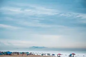 海外仙山？秦皇岛昌黎海边惊现海市蜃楼图片