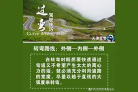 过弯驾驶技巧 值得收藏图片