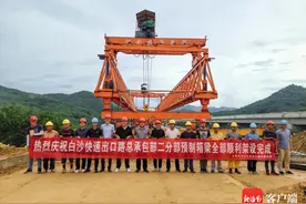 海南儋白高速有望一周后实现全线双幅贯通图片