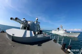 全程高能！东部战区海军某驱逐舰支队出海训练画面超燃图片