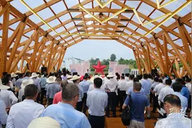 红安华润希望小镇竣工投入运营图片