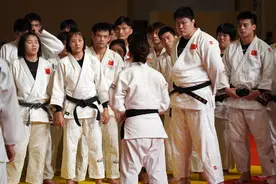 柔道——国家柔道队与省队在江苏转训图片