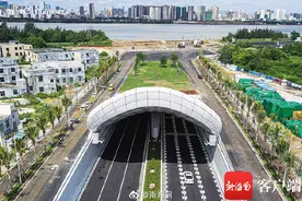 海口文明东隧道实现5G信号全覆盖图片