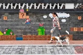 超级玛丽玩通关？走完成都这条街就OK图片