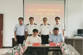 苏州工业园区海关与宿城区罗圩乡古路村牵手成功，许下两年之约图片