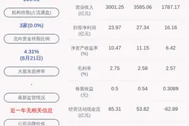 物产中大：2020年半年度净利润约16.16亿元，同比增加0.91%图片