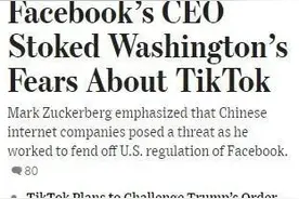 TikTok在美国广受欢迎“扎”了谁的心？图片