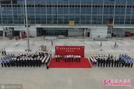 菏泽牡丹机场举行特种车辆交接仪式图片