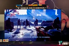 海信游戏电视现场实测，大屏的下一个市场风口即将到来图片