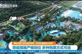 苏州乐园森林水世界：防疫措施严格到位，多种购票方式可选视频封面