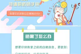 不想变黑的同学看这里！收好这份开学防晒指南图片
