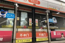 “遛娃神器”儿童牵引绳差点闯大祸：地铁关门瞬间家长出来了，绳那头的孩子还在车上图片