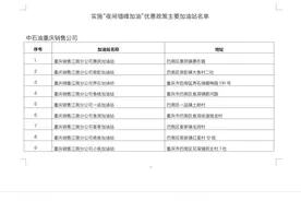 重庆车主 477家加油站夜间错峰加油有优惠图片