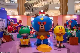 LINE FRIENDS携手“荒野乱斗”限时竞技场登陆上海商场图片