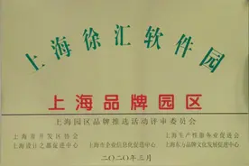 此处应该有掌声！徐汇软件园获评“上海品牌园区”图片