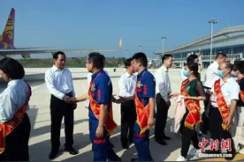 广西最大侨乡玉林福绵机场通航图片
