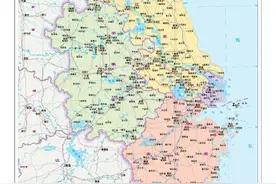 长三角标准地图公布，还有上海和16区标准地图在这里→图片