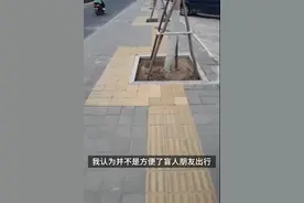 这里的“盲道十八弯”图片