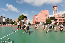 浙江仙居：趣味运动 快乐开学图片