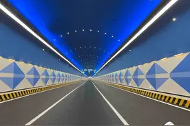 提前4个月！济南顺河高架路南延今晚24时通车“最美隧道”等您来参观图片