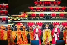 甘肃主题乐舞《相约千年》上演 引众“穿越”时空品丝路魅力图片