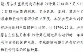 最高法限定民间利率上限后，平安银行利率诉讼被判按4倍LPR执行引关注图片