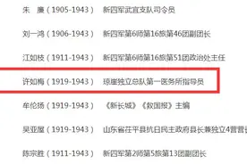 海南抗日烈士许如梅入选第三批著名抗日英烈、英雄群体名录｜事迹图片